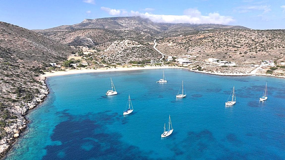 IRAKLIA Isola in Grecia Cicladi