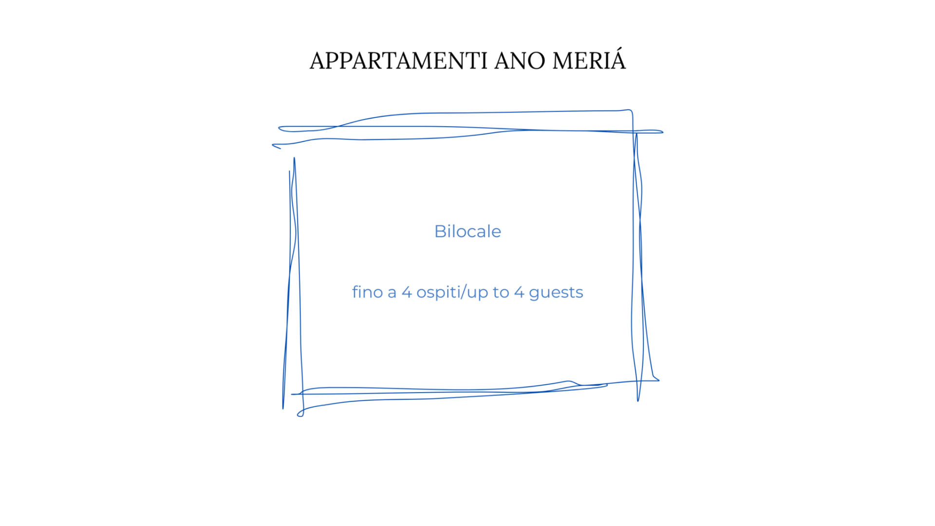 CC APPARTAMENTI ANO MERIA Bilocale