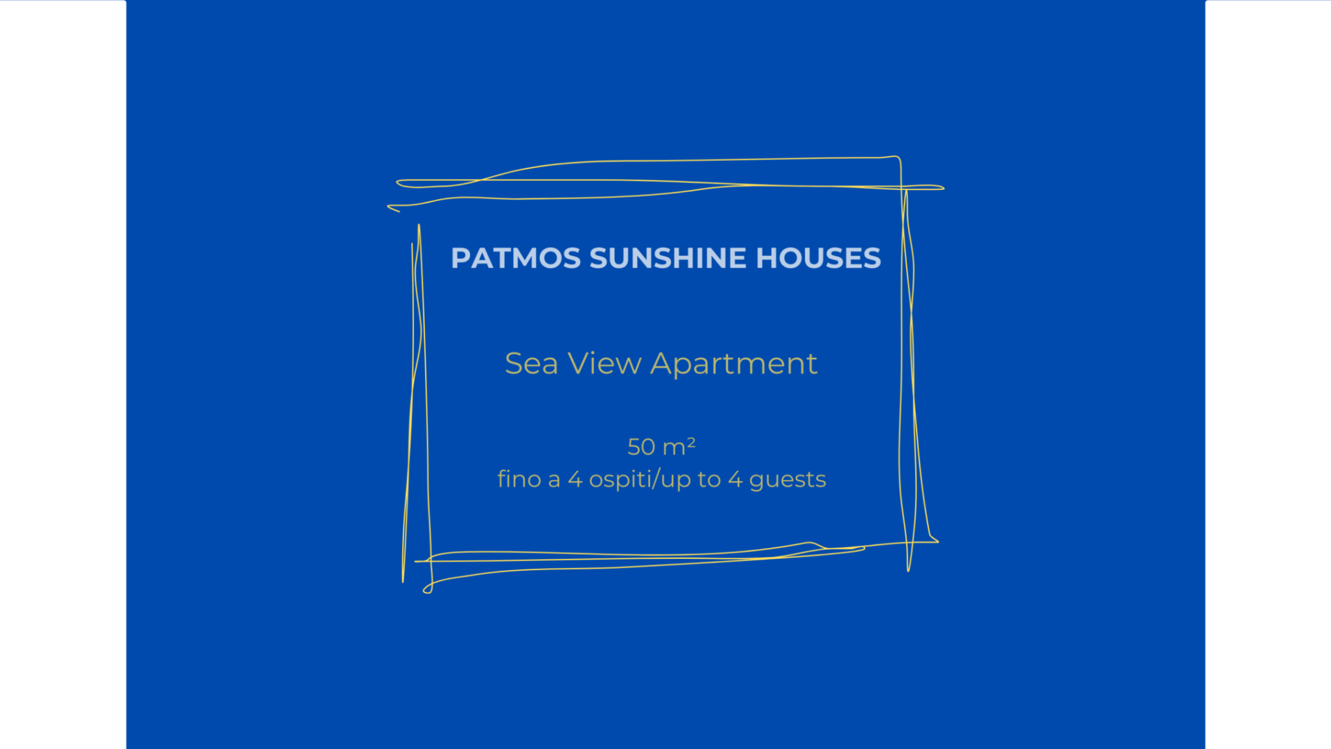 PATMOS SUNSHINE HOUSES Appartametno a Patmos